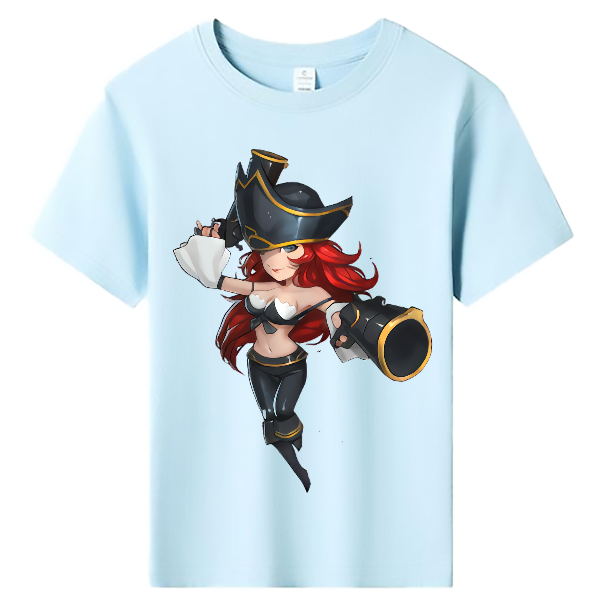 （画像用） リーグ・オブ・レジェンド League of Legends LOL 綿100％キッズTシャツ（フロントプリント）